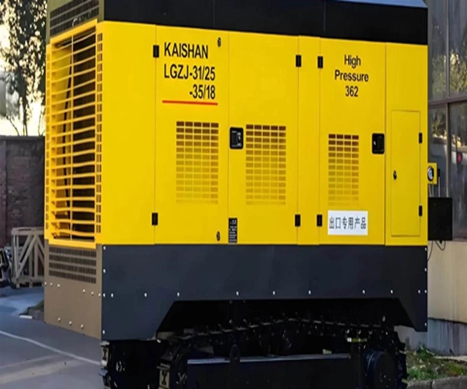 3125-3518 Two-stage Diesel Skid-mounted Screw Air Compressor factory