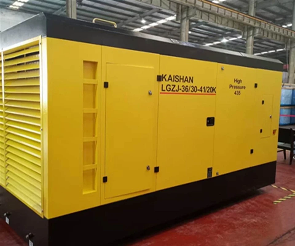 3630-4120K Two-stage Diesel Skid-mounted Screw Air Compressor factory