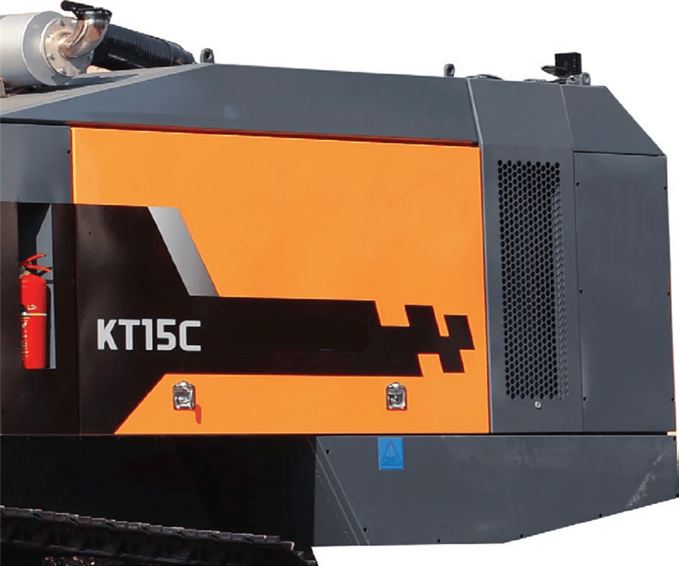 KT 15C Integrated Down The HIole Drill Rig For Open Use factory